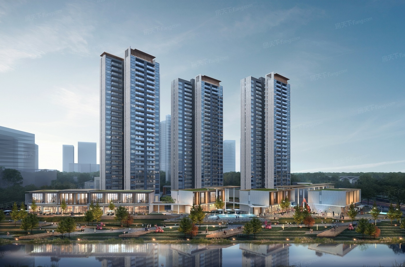 星河·江堤春晓